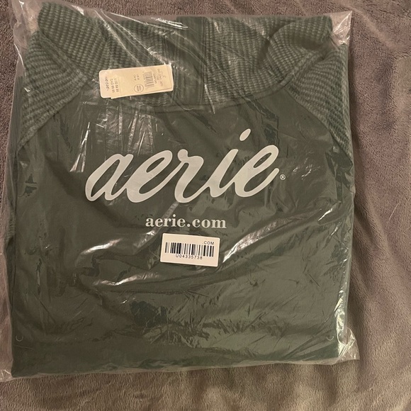 Aerie essential waffle Hoodie - Picture 8 of 9